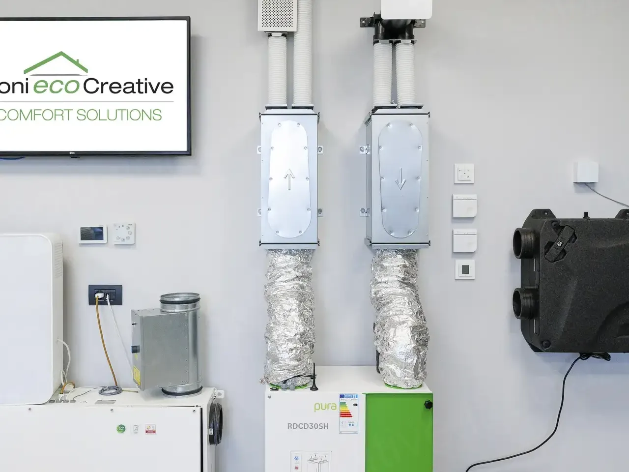 ecoCreative  Ventilazione Meccanica Centralizzata Imperia